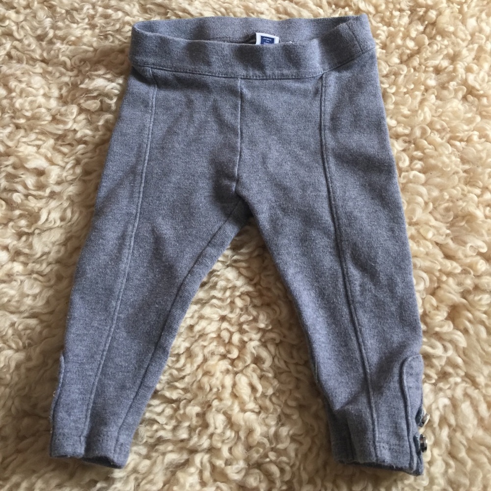 Janie and Jack button detail leggings